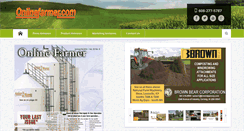 Desktop Screenshot of onlinefarmer.com